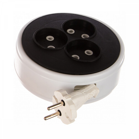 Удлинитель 3х5м без заземл. 6А IP20 У6-004 ШВВП 2х0.75 рулетка UNIVersal 9634578 на сайте Стройсервис
