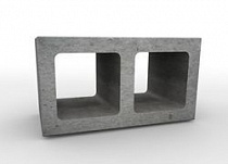 Вентблок 2-канальный 400*200*200  /1под=72шт на сайте Стройсервис
