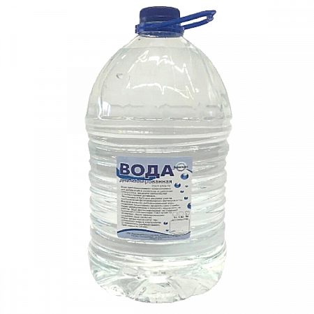 Вода Дистиллированная 5 л. ПЭТ  на сайте Стройсервис
