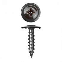 Саморез ПШ острый 4.2*19 RAL 7024 Графит на сайте Стройсервис
