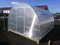 Вставка д/теплицы "Новая-Цинк" 3*2*2,1м труба ОЦ проф 20*20мм на сайте Стройсервис
