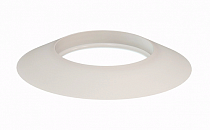 Накладка декоративная белая D80 на сайте Стройсервис
