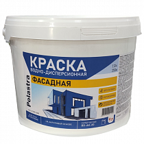 Краска ВД-ак 60 фасадная 3,5кг "Polastra" на сайте Стройсервис
