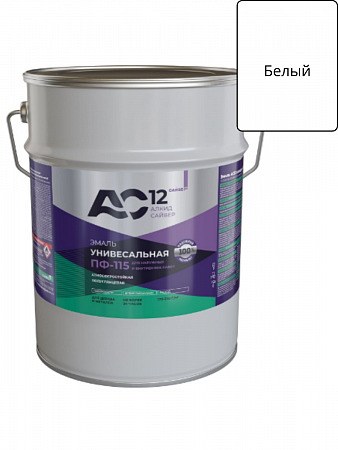 Эмаль ПФ-115 Белая 5кг АС12 на сайте Стройсервис
