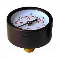 Манометр  аксиальный  d50мм 0-6 бар на сайте Стройсервис
