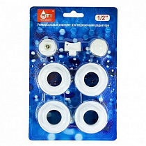 Комплект монтажный для радиатора Ду20 б/кроншт. Китай на сайте Стройсервис
