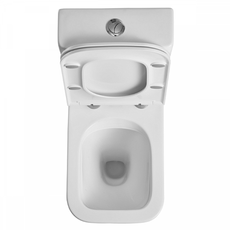 Унитаз-компакт D&K Berlin DT1437016 сиденье микролифт, белый