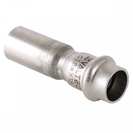 Вставка переходная нерж. сталь D28х15 Valtec на сайте Стройсервис
