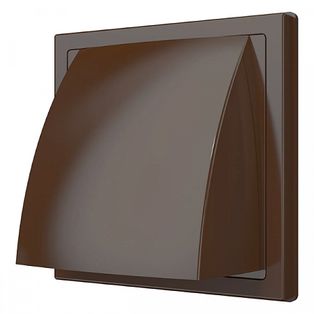 Решетка вент. с обр.клап. пласт. 1515К10ФВ кор.(150*150).Эковент на сайте Стройсервис
