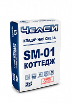 Смесь кладочная ЧелСИ-КОТТЕДЖ SM-01 Зимний, 25кг на сайте Стройсервис

