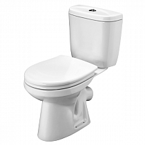 Унитаз-компакт "Анимо" выпуск в пол, дюропласт Santek на сайте Стройсервис
