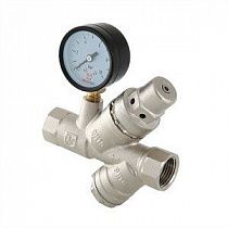 Клапан подпиточный с фильтром и манометром 1/2" Valtec VT.515 на сайте Стройсервис
