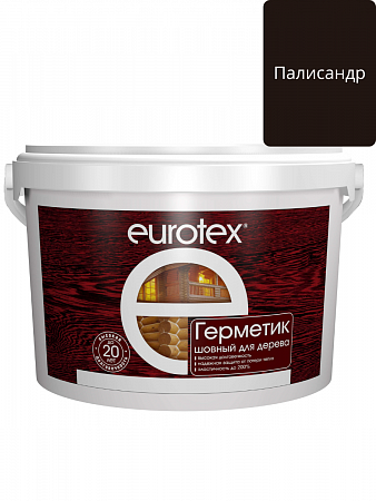 Герметик акриловый для дерева палисандр 3 кг EUROTEX на сайте Стройсервис

