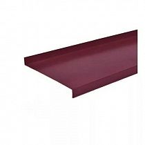 Отлив оконный 100мм*2м RAL 3005 Красное вино на сайте Стройсервис
