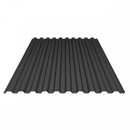 Профнастил RAL 7024  СЕРЫЙ ГРАФИТ  2,5м С-20    шир1,15м 1л=2,875м² на сайте Стройсервис
