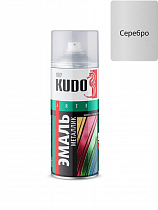 Эмаль ун. металлик серебро 520 мл KUDO на сайте Стройсервис
