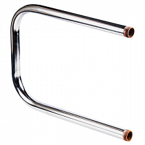 Полотенцесушитель ТЕРМИНУС ВОДА П-образный, хром, 50*50*1 на сайте Стройсервис
