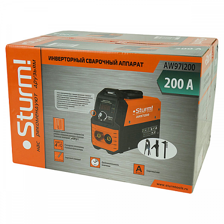 Сварочный инверторный аппарат AW-97I200 Sturm