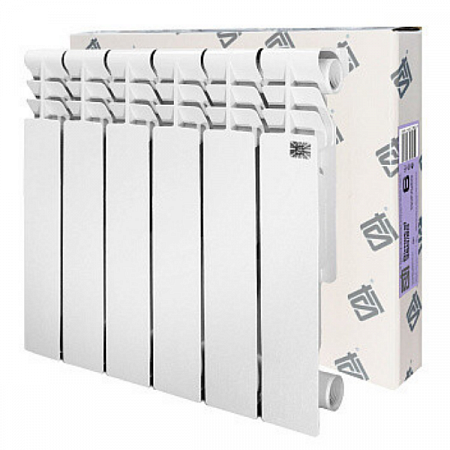 Радиатор биметалл STI 350/80 6 секций на сайте Стройсервис
