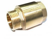 Клапан обратный пружинный 1 1/4" латунь ВР-НР  на сайте Стройсервис
