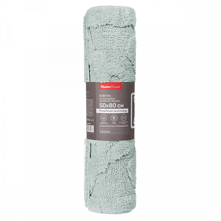 Коврик для ванной ФРЕЙР 50х80 Пепельный 75486 Master House (4)