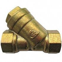 Фильтр сетчатый 1 1/4" ВР/ВР латунь никел. на сайте Стройсервис
