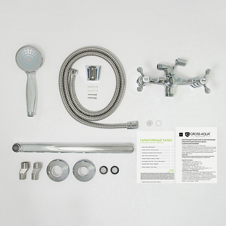 Смеситель для ванны GROSS AQUA Yota 7088039C-35L(F)