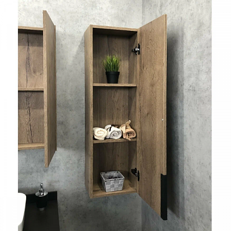 Шкаф-колонна Кельн-35 дуб темный COMFORTY (3)