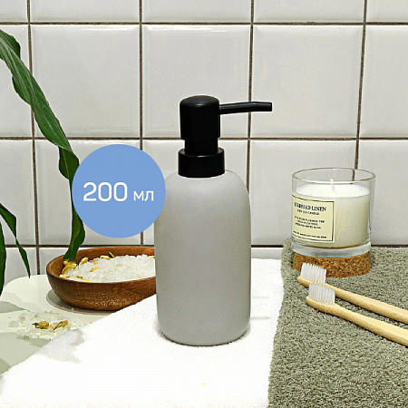 Дозатор д/жидкого мыла Loft, цемент 75382 Master House на сайте Стройсервис
