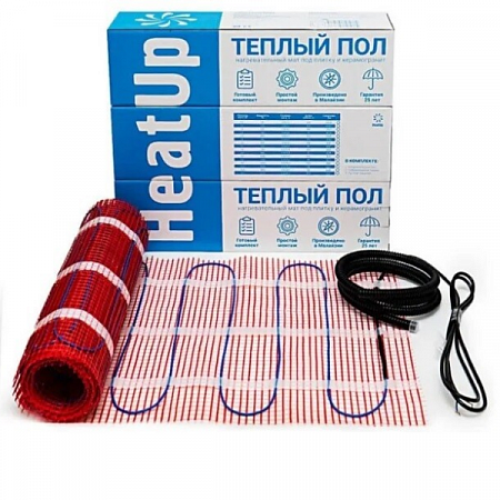 Теплый пол HeatUp мат 3 м2 450 Вт, без термостата на сайте Стройсервис
