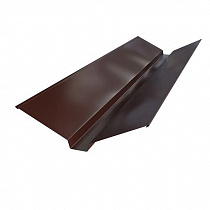 Ендова верхняя 135мм*2м RAL 8017 Шоколад на сайте Стройсервис
