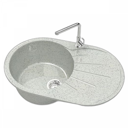 Мойка Камень Модель 110/Q10  (Светло-серый) MARRBAXX на сайте Стройсервис
