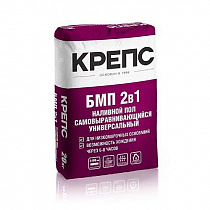 Ровнитель самовыравнивающийся на цементной основе Крепс БМП 20кг *1/56 на сайте Стройсервис
