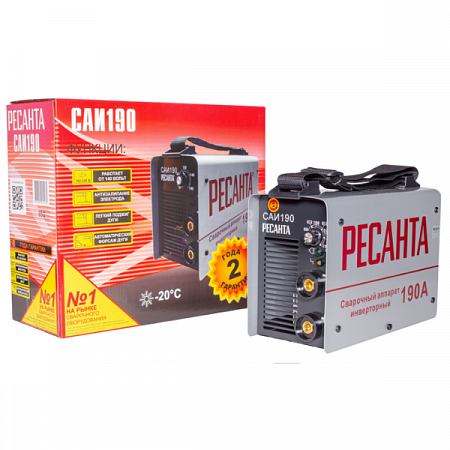 Сварочный аппарат инверторный САИ 190 65/2 Ресанта (4)