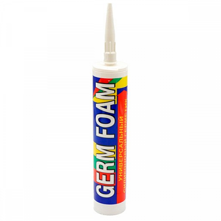 Герметик силикон. универ."GERM FOAM" ПРОЗРАЧНЫЙ 280 ml/12 на сайте Стройсервис
