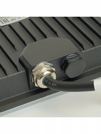 Прожектор светодиодный 30Вт IP65 6400К черн/матов рассеив 2850Лм Feron (5)