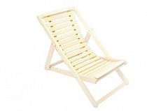 Шезлонг "Уют" 600*1030*630мм. липа на сайте Стройсервис
