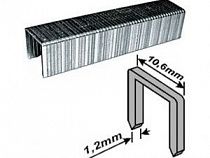 Скобы для степлера тип140/6мм 1000шт  на сайте Стройсервис
