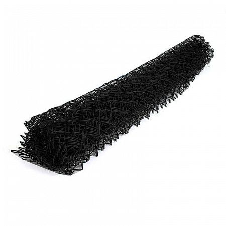Сетка Рабица ЧЕРНАЯ 50/50 1500*10000 ПВХ (15м2) на сайте Стройсервис

