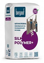Шпаклевка белая полимерная финишная Silk Polymer +, 25кг Bergauf , 1/48 на сайте Стройсервис
