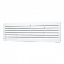 Решетка вытяжная пластиковая дверная 4513ДП белая ERA на сайте Стройсервис

