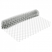 Сетка рабица оцинк 50*50 Д1,5 10*1.5мТУ, концы н\з на сайте Стройсервис
