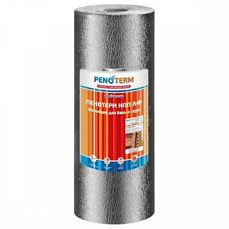 Пенотерм НПП ЛФ 4 мм ( 30 кв.м, шир 1,2м) на сайте Стройсервис
