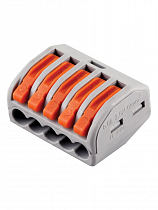 STEKKER клемма СМК с рычагом LD222-415, 5x2,5(4)мм2 32A (уп.5шт, цена за уп) 32422 на сайте Стройсервис
