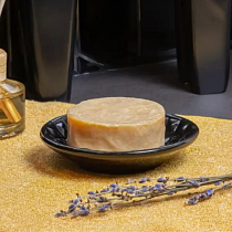 Мыльница ВаннДерБлэк,фарфор,цвет черный 60706 Master House на сайте Стройсервис
