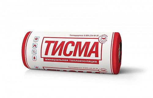 Изделия тепло-и звукоизоляционные минераловатные ТИСМА TR043  Aquastatik 50*1200*8300мм на сайте Стройсервис
