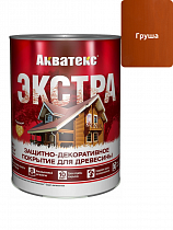 Защитно-декоративное покрытие для древесины Акватекс ЭКСТРА груша 0,8л на сайте Стройсервис
