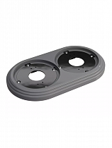 Рамка 2-м УСАДЬБА ретро ABS-пластик Серая GE30702-07 МЕЗОНИНЪ на сайте Стройсервис
