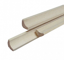 Плинтус Липа 20мм*1,8м сорт A Галтель на сайте Стройсервис
