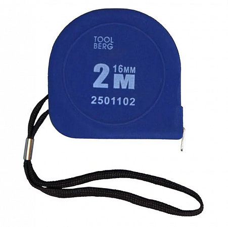 2501102 Рулетка 2м х 16мм, TOOLBERG на сайте Стройсервис
